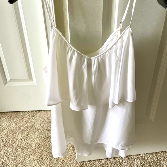 Gianni Bini new without tags white silky camisole - Picture 1 of 8